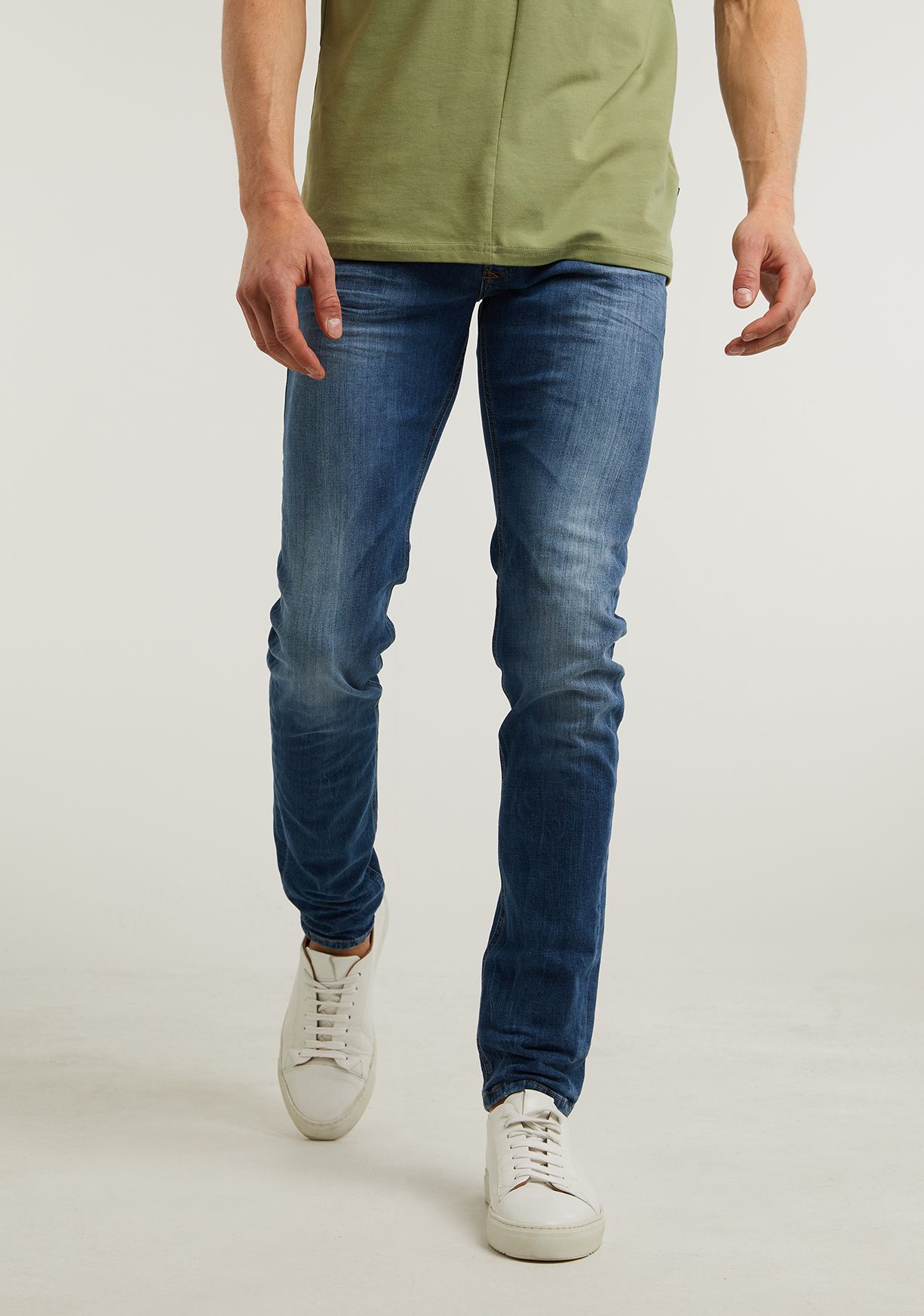 Diesel Sleenker 009pk Jeans In Blue | ModeSens