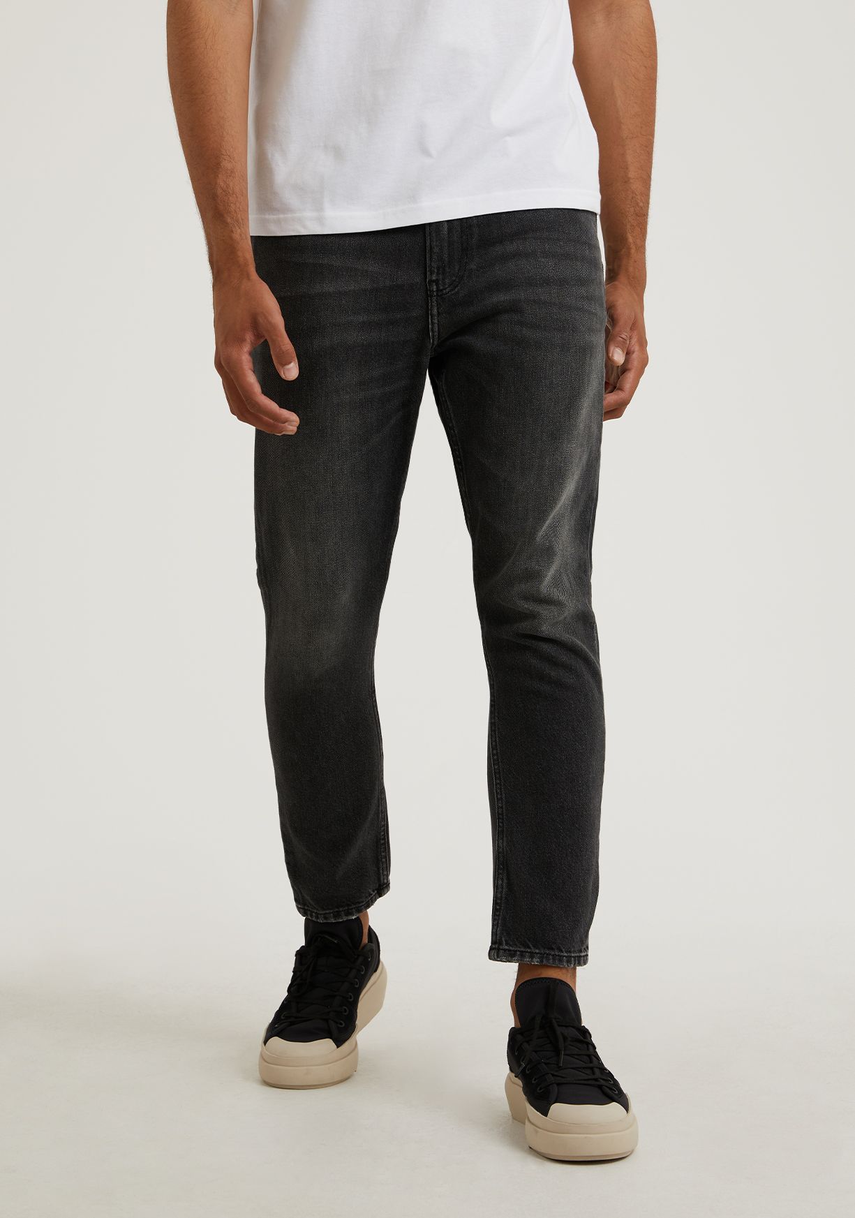 calvin klein black jeans mens