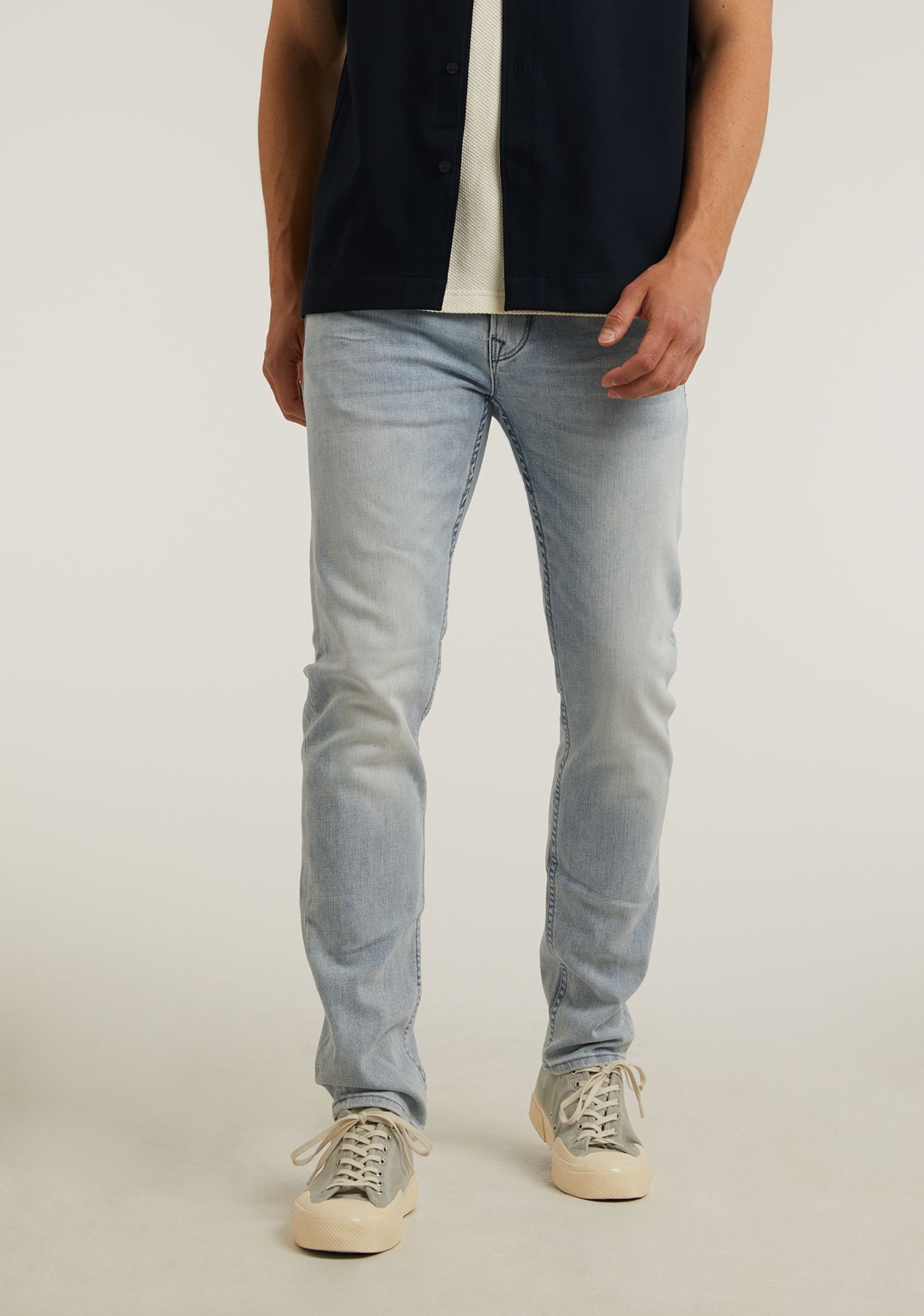 Mode Spijkerbroeken Stretch jeans Young Spirit Stretch jeans wit casual uitstraling 