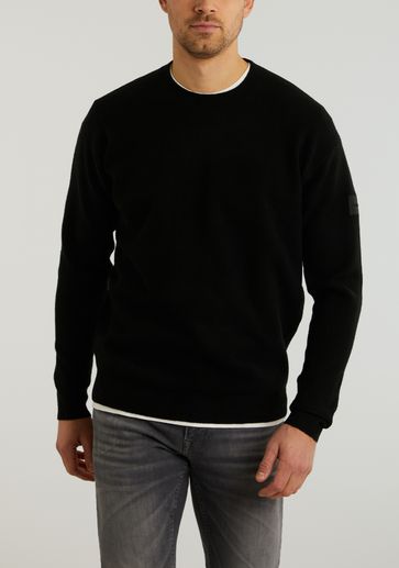 Calvin Klein Comfort Fit Boiled Wool Sweater