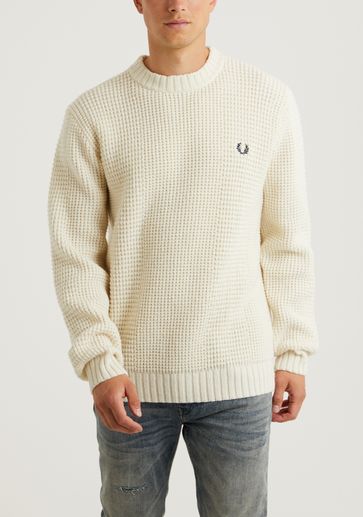 Fred Perry Scaled Texture Jumper