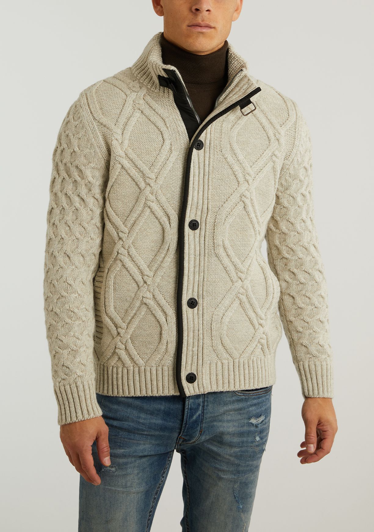 pme heavy knitted jacket