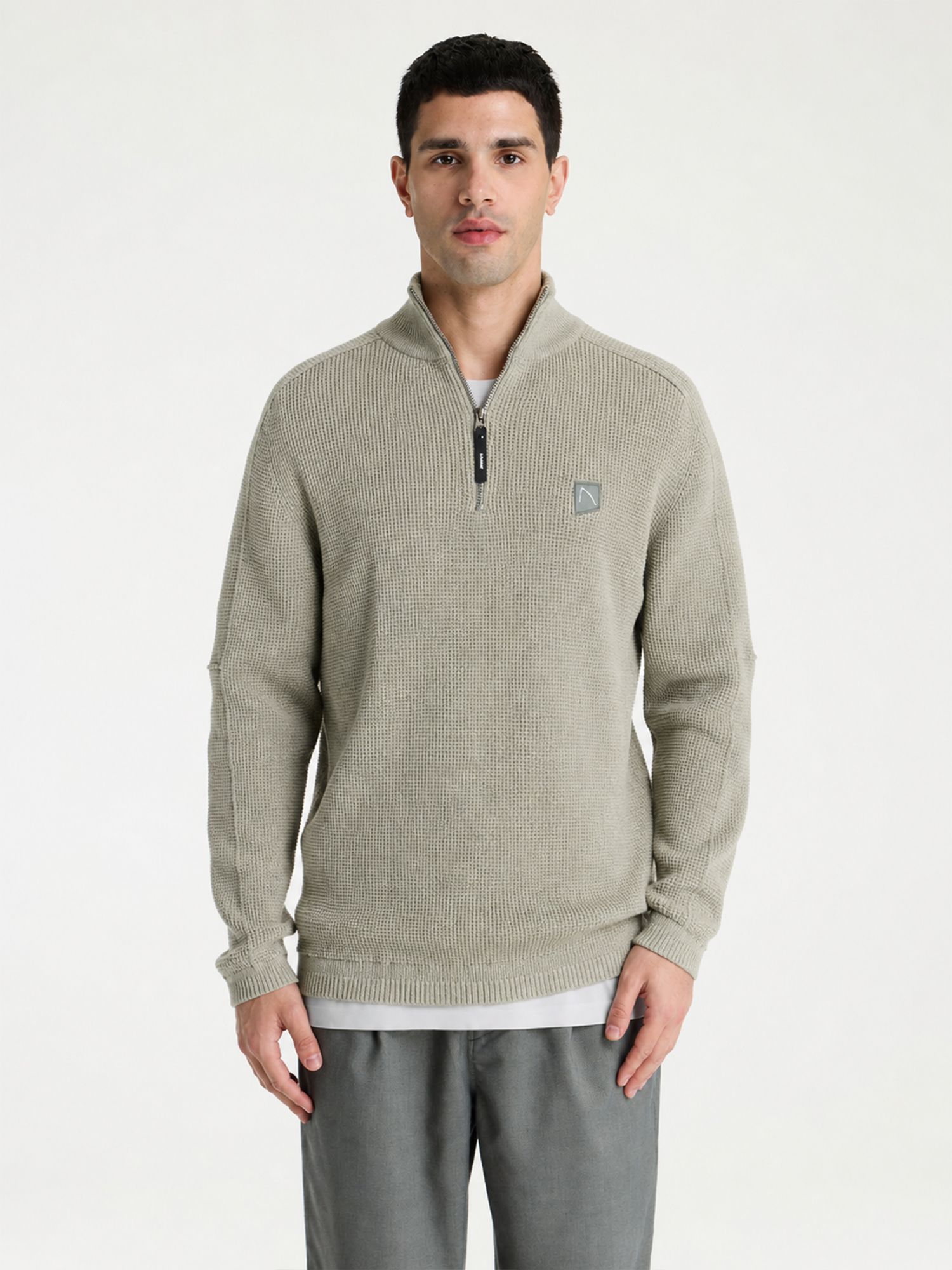 Truien Oscar Brik Half Zip