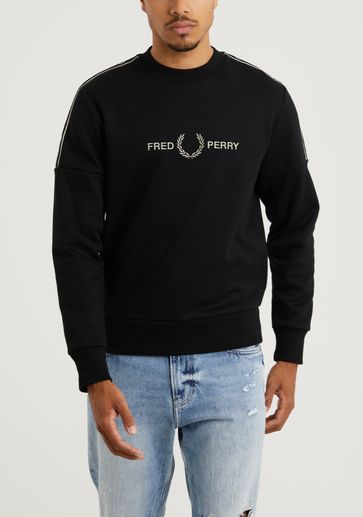 Fred Perry Tape Sleeve Sweat