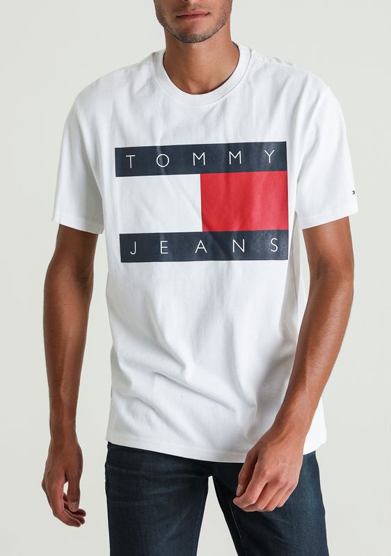 Boodschapper Erfenis Menselijk ras Tommy Jeans TOMMY FLAG TEE T-Shirts - Score