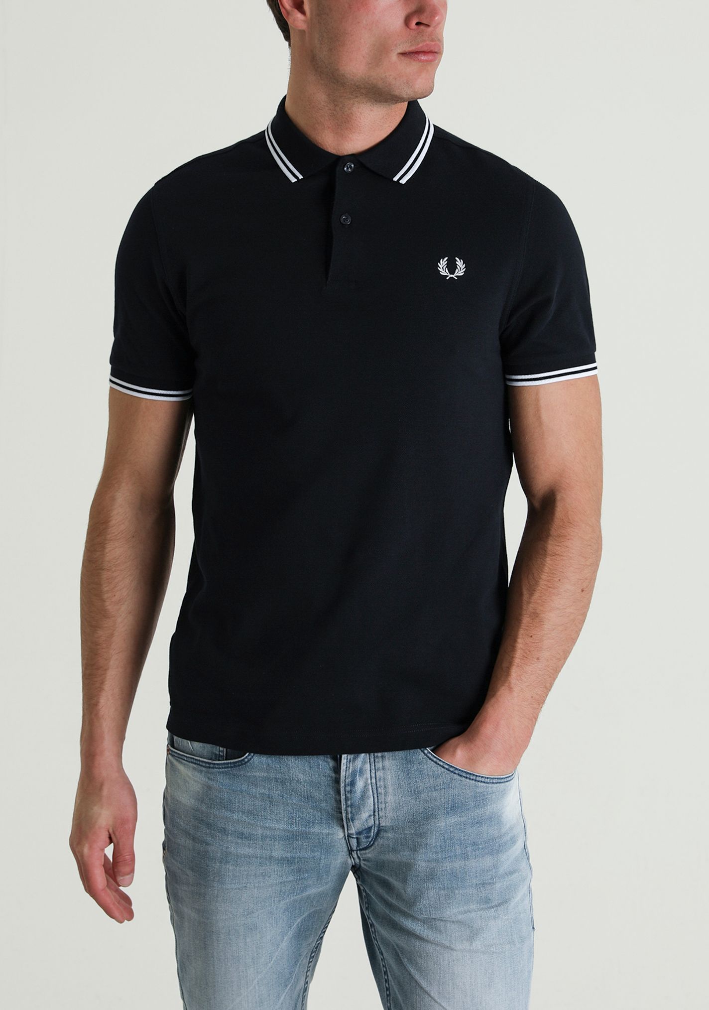 Fred perry twin tipped polo Clearance