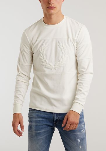 Fred Perry Towelling Panel LS