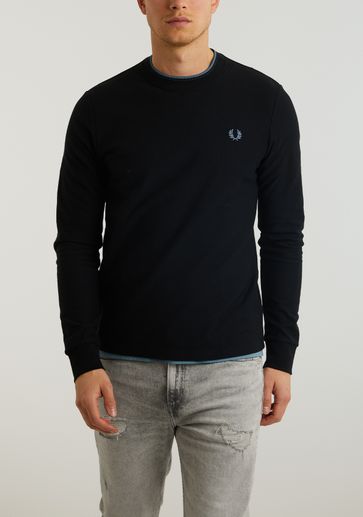 Fred Perry Broken Tipped LS