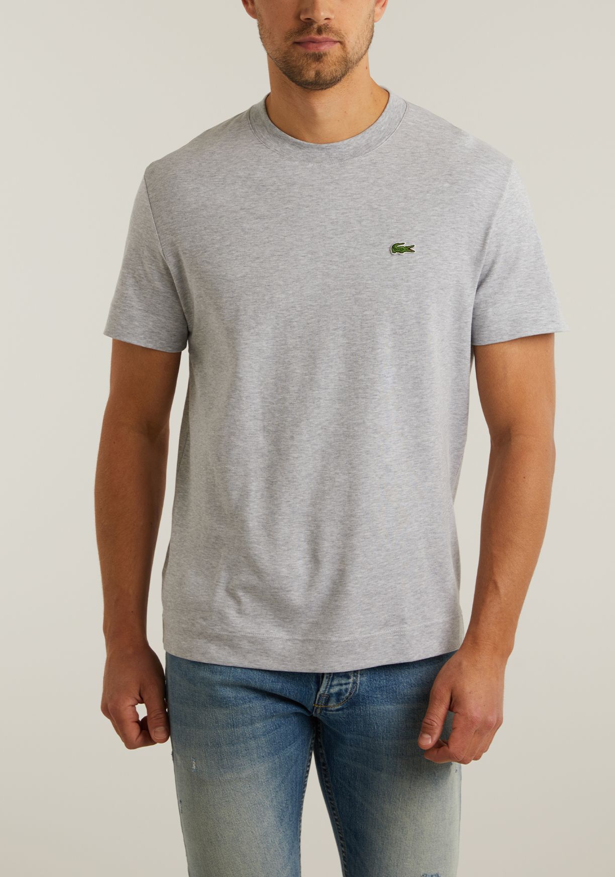 lacoste grey tshirt