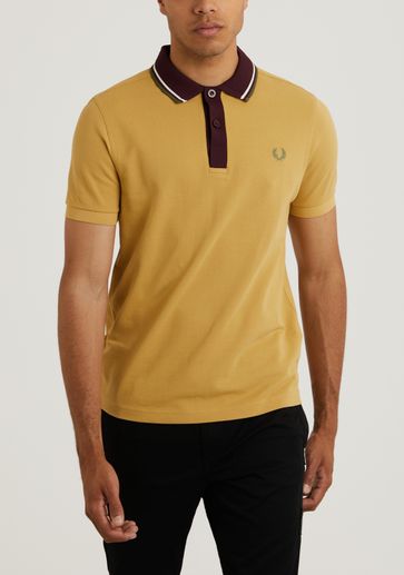 Fred Perry Knitted Collar Polo