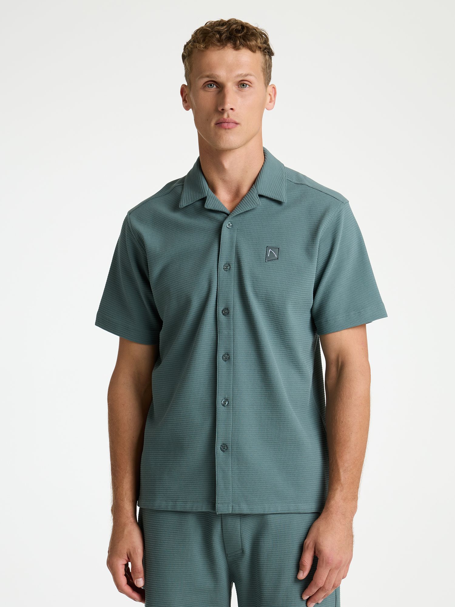 CHASIN' Shirts korte mouw Doby Structure